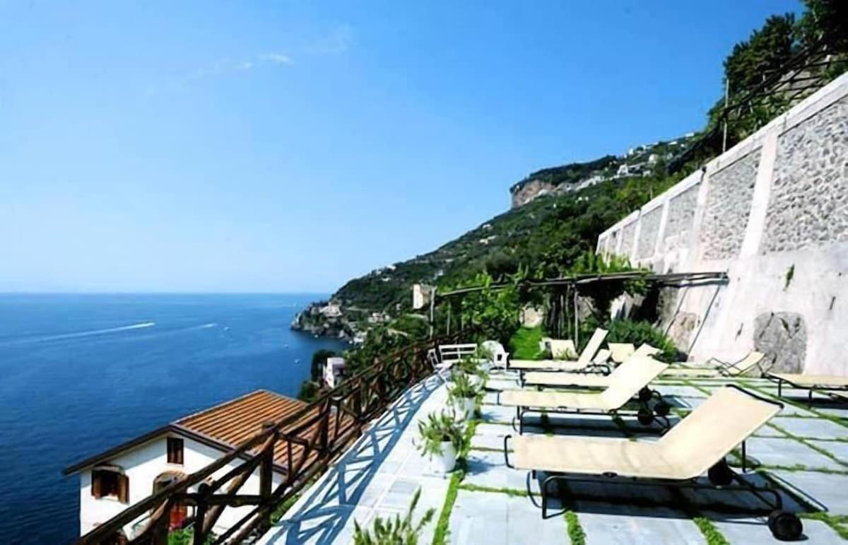 Villa Principessa Pool And Sea Access By Amalfivacation Ravello Ngoại thất bức ảnh